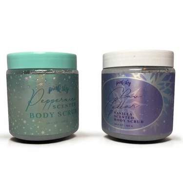 Lot Of Two Pink Sky Vanilla And Peppermint Exfoliating Body Scrub 10.6oz - Image 1 of 2