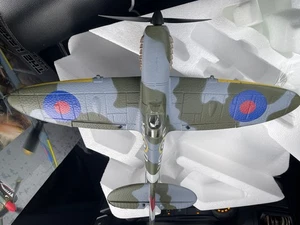 4CH Supermarine Spitfire 2.4G RC Plane Gyro EPP RTF GREEN/BLUE CAMO w/2 Batt! - Picture 1 of 13