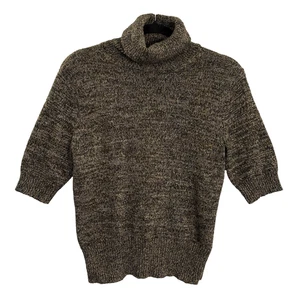 RALPH LAUREN Damen Pullover Rollkragenpullover Gr. M braun metallic edel 20-12 - Bild 1 von 8