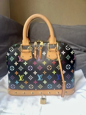 Louis Vuitton Multicolor Alma Pm Handbag (2012) - Image 1 of 4