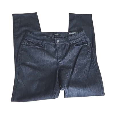 Ann Taylor The Skinny Jean 10 Dark Wash Curvy Fit Mid Rise Stretch Denim NEW - Image 1 of 4