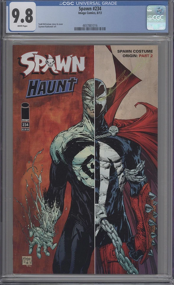 SPAWN #234 CGC 9.8 MCFARLANE IMAGE 2013 - Image 1 of 1