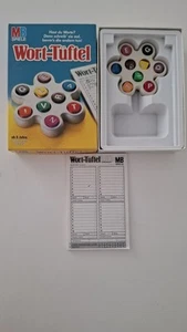 Wort Tüftel - MB Spiele - Vollständig - Wortspiel Knobelspiel Wörfelroller 1984 - Bild 1 von 2