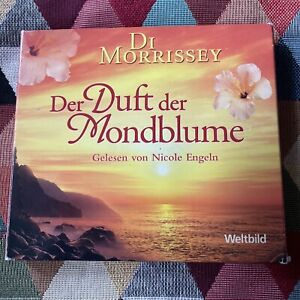 Der Duft der Mondblume /Hörbuch - 6 CDs 🔝 Di Morrissey /470 Min gek. Fassung.