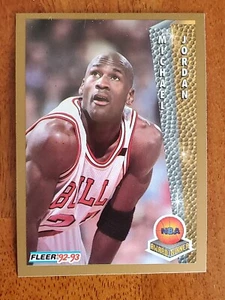 1992-93 FLEER BASKETBALL COMPLETE SERIES 1 SET 1-264, 3 JORDAN'S - Picture 1 of 9