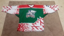Grand Rapids Griffins IHL game worn J.F. Trembley Christmas autographed jersey