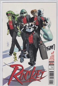 MARVEL Comics ROCKET por Ewing/Gorham Garland #1 - Certificado de autenticidad firmado por Gorham - Imagen 1 de 1