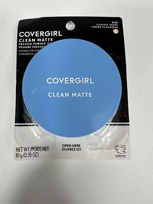 CoverGirl Clean Matte Pressed Powder Oil Control #510 Classic Ivory - Image 1 of 2