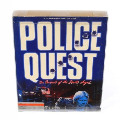 HOSKINSON INDUSTRIES Police Quest 1 Game Protector Sleeve Case [PC Game] [Small Variant]