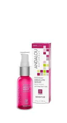 NIB Andalou Naturals 1000 Roses Absolute Serum  SENSITIVE 1 OZ - Image 1 of 4