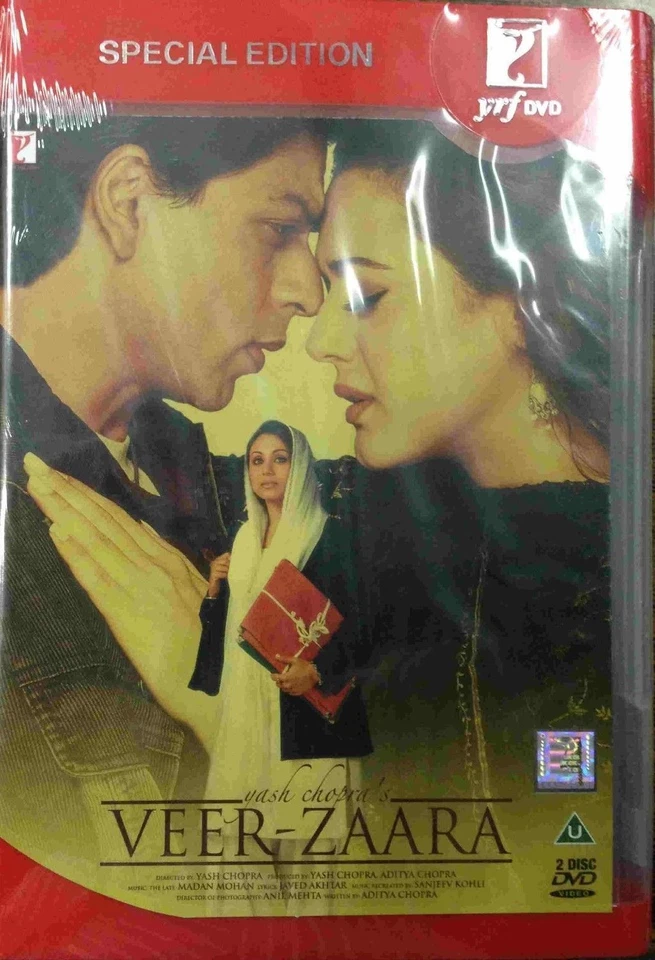 Veer Zaara - Shahrukh Khan, Preity Zinta - Bollywood Movie 2 DVD Special Edition - Image 1 of 1