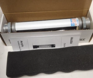 Blue White F-40750LN-12 F-40750L 3/4" FPT Acrylic Flowmeter Unit in Box *NEW - Picture 1 of 4