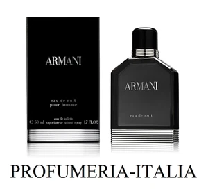 ARMANI EAU DE NUIT EAU DE TOILETTE 50ML - RARISSIMO - NUOVO E SIGILLATO - Foto 1 di 1