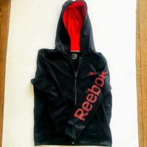 Boys Reebok Fleece / Jacket With Hood Zip-up PlayWarm Size S (8) - Picture 1 of 7