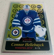 15-16 O PEE CHEE PLATINUM RETRO ROOKIE CONNOR HELLEBUYCK R89
