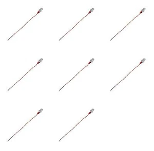 Hubsan X4 H107L H107C-A33 3.7v Red LED Lights Night Flying Light 8 Pack - Picture 1 of 3