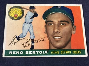E4-32 BASEBALL CARD - RENO BERTOIA DETROIT TIGERS - 1956 TOPPS - CARD #94 - Bild 1 von 2