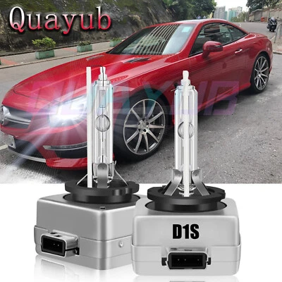 Bombillas de faros de xenón D1S HID 35W para Mercedes-Benz SL63AMG 2009-2012 6000K cantidad 2 Foto 1 de 4