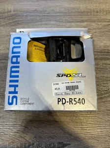 Shimano Tiagra PD-R540 SPD-SL Road Bike 9/16" Pedal Self-Locking with SH11 Cleat - Picture 1 of 7