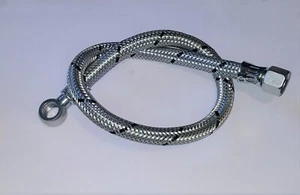 Wąż powrotny srebrny wąż przewód paliwowy 55cm filtr do zbiornika T157 RS09 - Zdjęcie 1 z 1