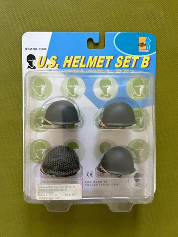 Dragon Soldier WWII US Helmet Set B, ITEM NO: 71036 (SEALED) Cover