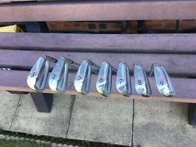 Men’s Hippo Power Sole Energy 2 - Golf Clubs - 3 to 9 Iron - Steel Shafts - Image 1 of 4