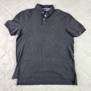 Tommy Hilfiger Large Grey Collared Shirt - Picture 1 of 5