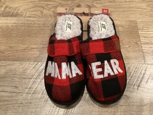 NWT Women's Memory Foam MAMA BEAR Slippers by Dearfoams Szie M (7-8) - Picture 1 of 1