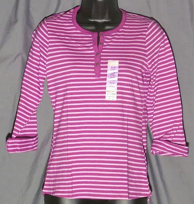 Arizona Jean Co., Camisa Hollyhock Púrpura Manga Larga Niñas, Nueva con Etiquetas  Foto 1 de 3