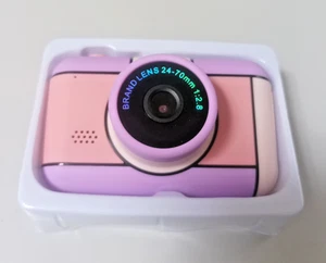 HD Digital Video Kamera Kinder 1080P Brand Lens 24-70mm Foto Apparat Fotos Rose - Bild 1 von 5