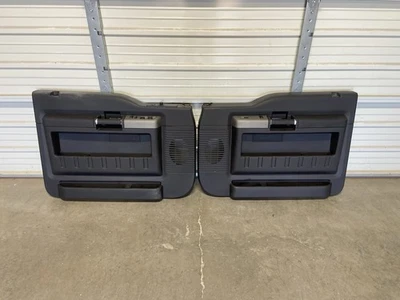 2008-2016 FORD F250 F350 LARIAT FRONT & REAR DOOR PANELS AND SWITCHES - Image 1 of 4