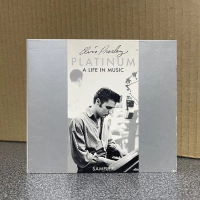 ELVIS PRESLEY - PLATINUM : A Life In Music - Promotional Sampler CD EB10 - Image 1 of 3