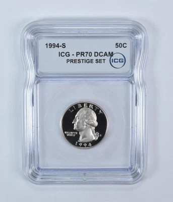 1994-S Washington Quarter Prestige Set PR70 DCAM ICG *6883 - Image 1 of 4