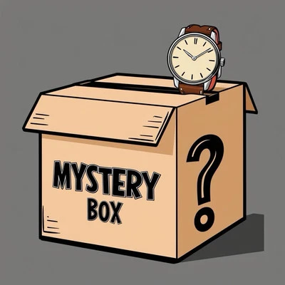 Mystery Watch Box - Men’s Watch with New Battery - Mystery Box 1 Men’s Watch - Image 1 of 4