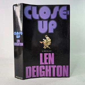 Close-Up by Len Deighton HC Book Hollywood Thriller from Spy Fiction Master - Picture 1 of 16
