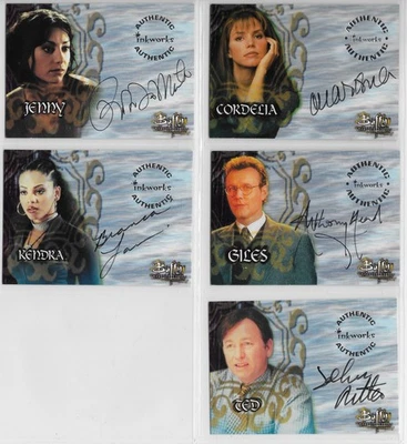 吸血鬼杀手巴菲第二季大师套装带卡片专辑墨水1999 — 第 1/4 张图片