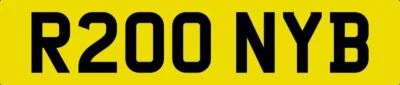 RONNY B ROONEY NUMBER PLATE R200 NYB RONNIE RONS RONALD RONI RONNI REG NO FEES - Image 1 of 4