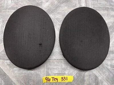 94 95 96 97 98 99 00 01 ACURA INTEGRA PUERTA ALTAVOZ PARRILLA JUEGO NEGRO 2 PUERTAS OEM Foto 1 de 4