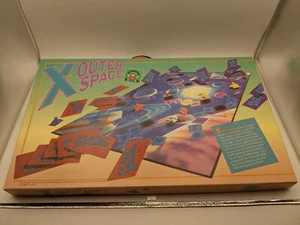 Discovery Toys X From Outer Space Board Game 1986 Kids Math Game CIB - Picture 1 of 7