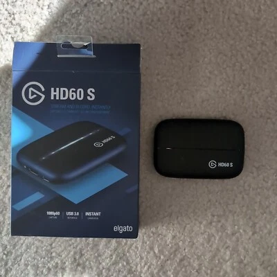 Elgato HD60 S, usb3.0 External Capture Card, Stream and Record in 1080p60  - Image 1 of 2