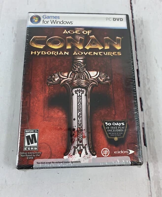 Brand New Sealed Age of Conan: Hyborian Adventures (PC DVD, 2008) Game - Image 1 of 3