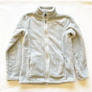 32 Degrees Heat Gray Polyester Faux Fur Jacket Size 10/12 - Picture 1 of 6