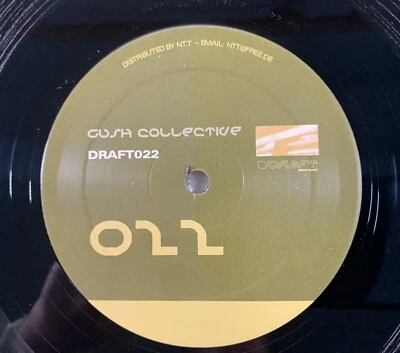 Gush Collective - Collected Dubs / DRAFT022, Vinyl, 12", 2000, VG+/VG, RAR! - Bild 1 von 4