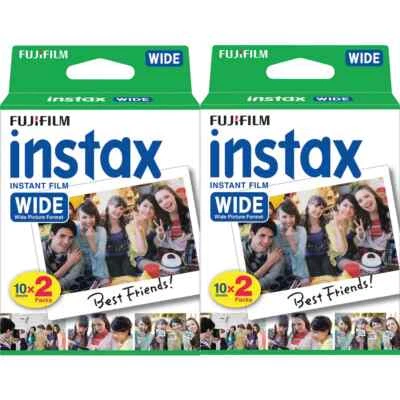 Fujifilm 16385995 / instax wide Instant Film (4 x 10 Aufnahmen) - Bild 1 von 2