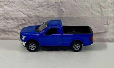 *BRAND NEW* Welly Diecast 2015 Ford F150 Pickup Truck Regular Cab Blue 4.75 Inch - Image 1 of 4