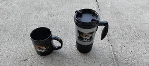 Lot of 2 MO TIGERS Logo Drinkware, 1-16oz. Travel Tumbler, 1-13oz. Coffee Mug! - Picture 1 of 14
