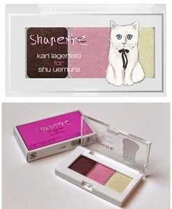 New Karl Lagerfeld Shu Uemura Eye-need-shu Eyeshadow Refillable Palette Case NIB - Picture 1 of 3