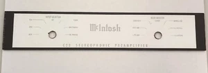 Original McIntosh C22 glass indicator - Picture 1 of 4