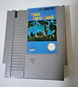 Milon's Secret Castle Nintendo NES Cartridge Only 