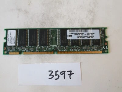 IBM 128Mb 133Mhz 168pin SDRAM vintage computer desktop Memory RAM (3597) - Image 1 of 2